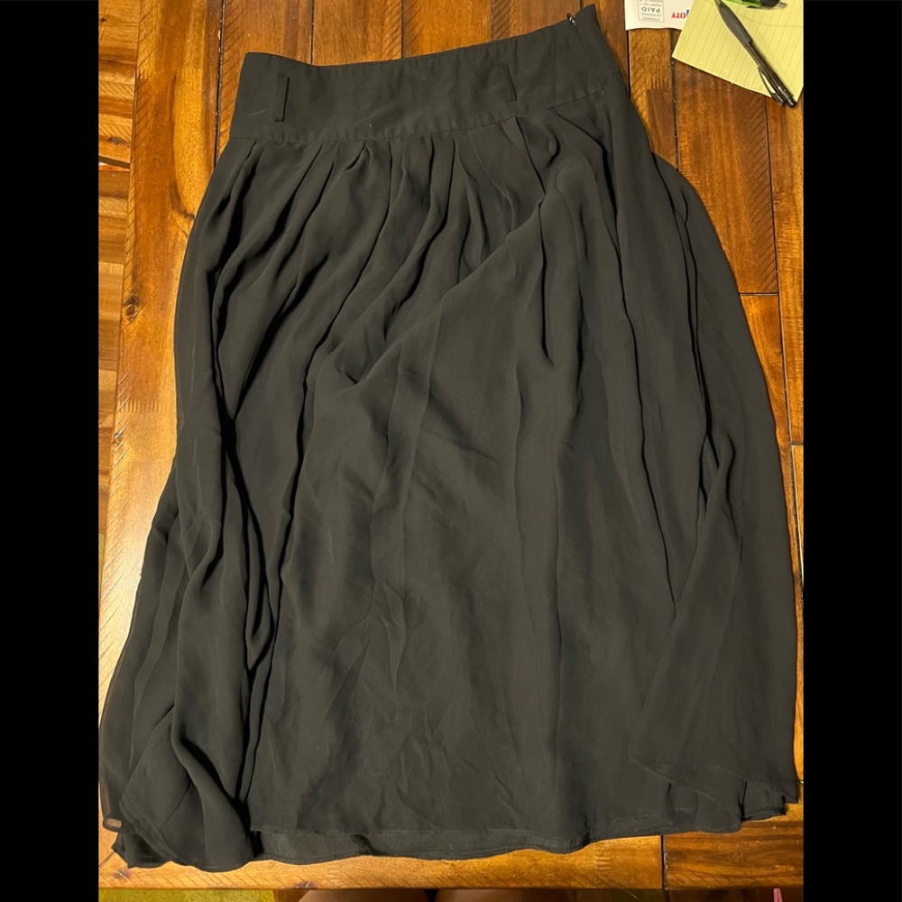 Black skirt